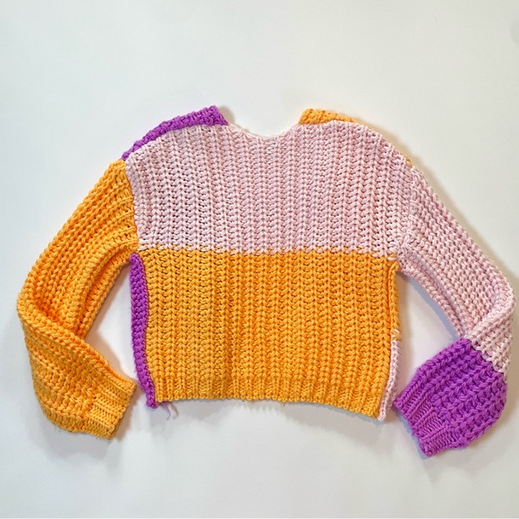Chunky Colorblocked Cardigan - Picture 4 of 4